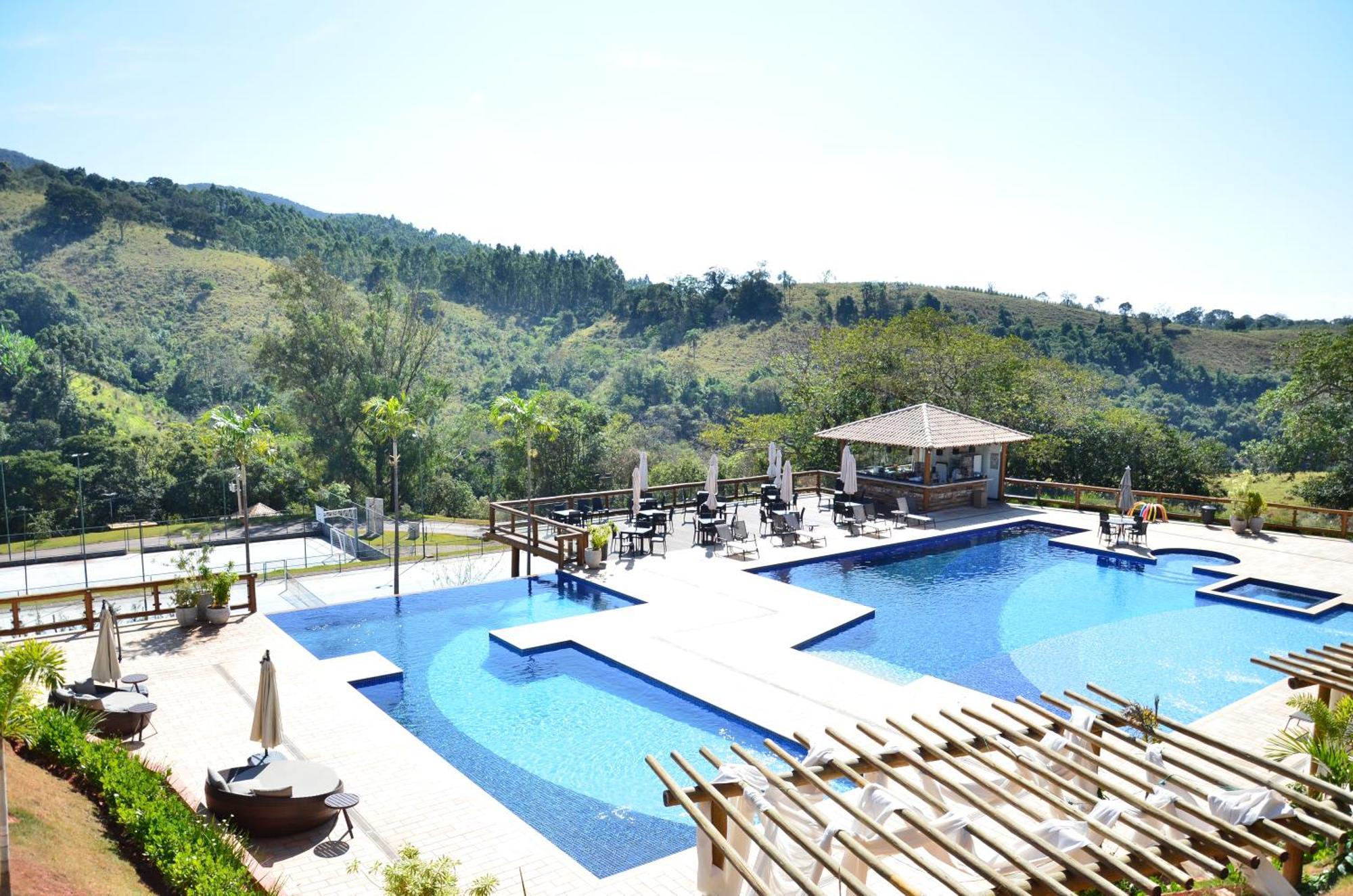 Águas de Lindóia Hotel Chales Capitanias מראה חיצוני תמונה